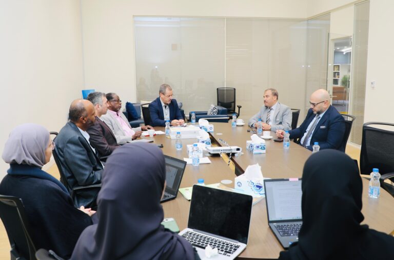 اجتماع مركز الوجدان الحضاري مع فريق مركز ابن خلدون للعلوم الإنسانية والاجتماعية