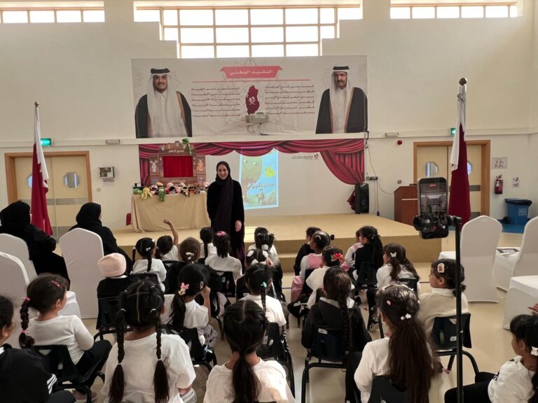 الأسبوع الثاني من مشروع “دعم قيم الهوية الوطنية القطرية في المدارس”